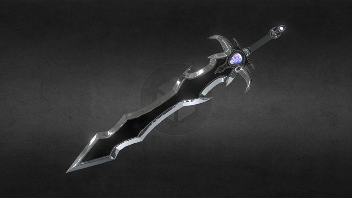 Magic Sword 3D Model
