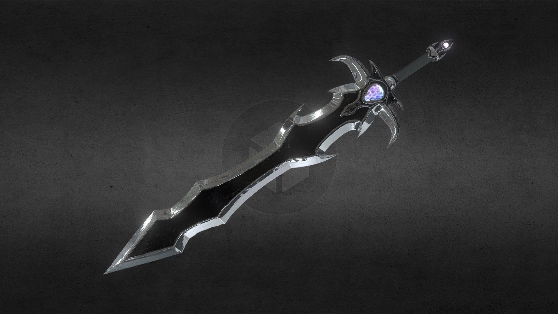 The dark blade (magic sword)