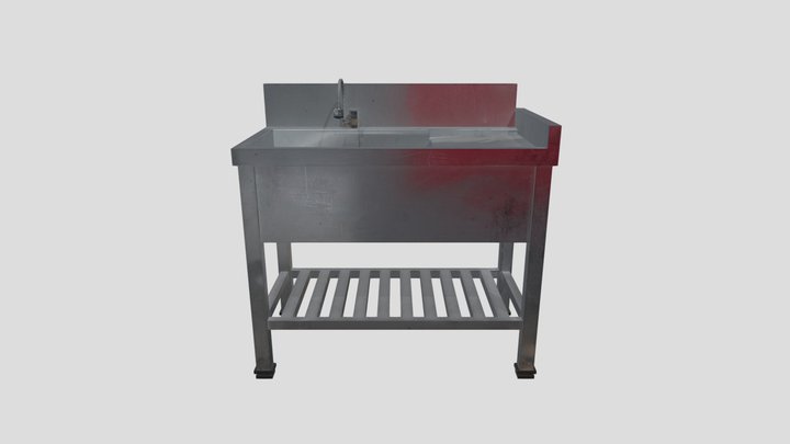 Low_poly - Kitchen Sink