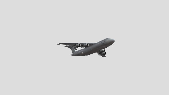 1985 Plane 3D Model