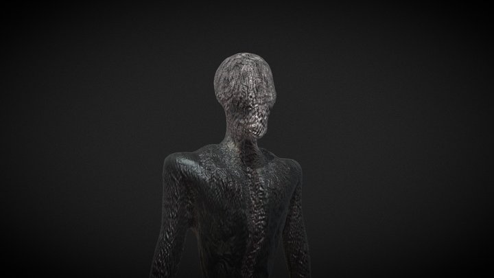 The Slender Man 3D Model