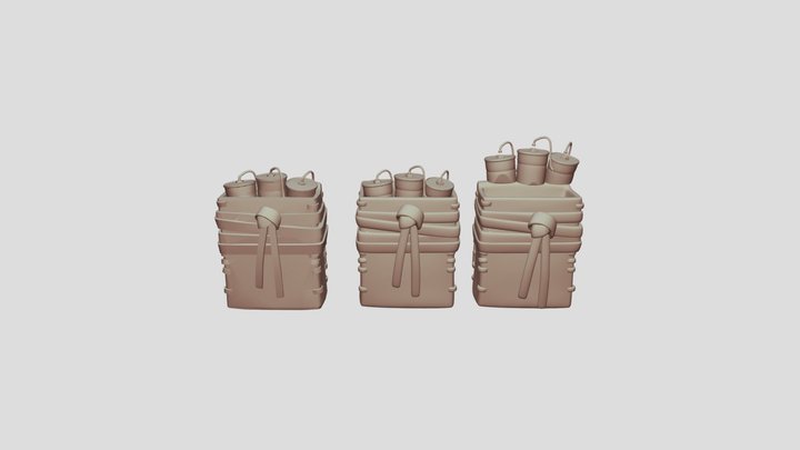 satchel (comparison) 3D Model