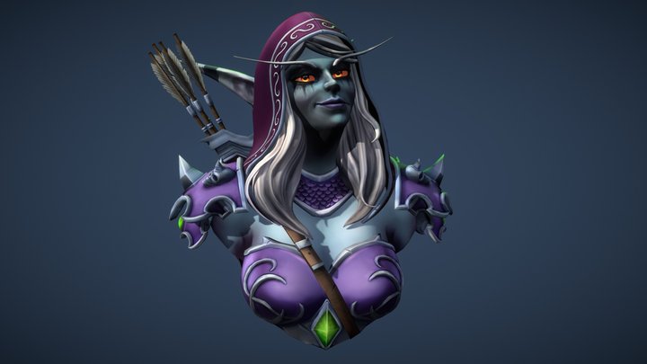 Sylvanas Windrunner 3D Model