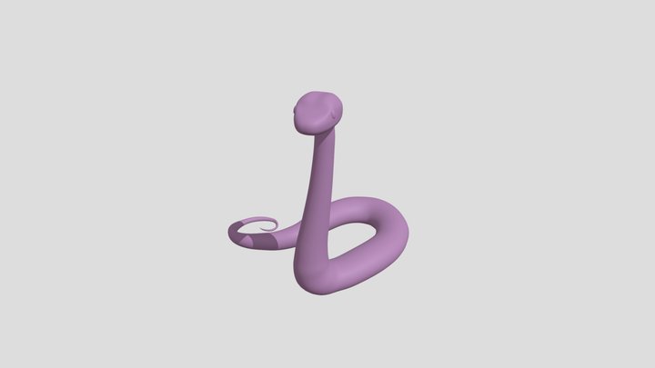 Snake 3D Model