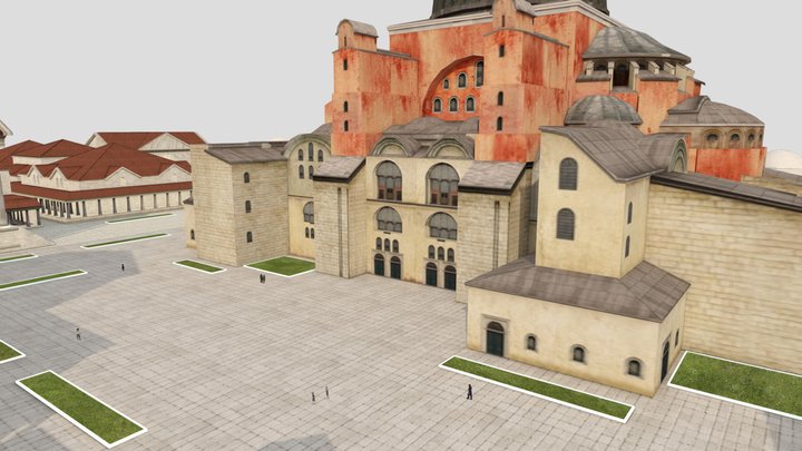 Hagia Sophia - Ayasofya 3D Model