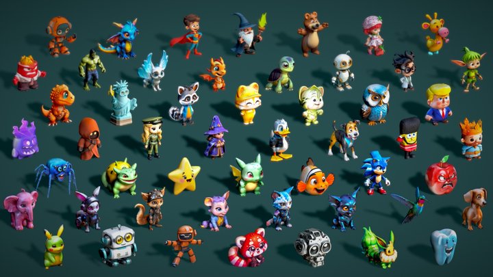 Modelpack 3D models - Sketchfab