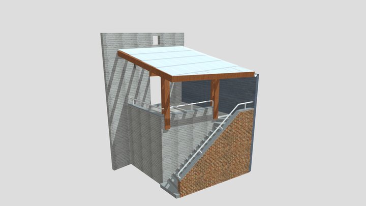 Klaus Pergola 3D Model