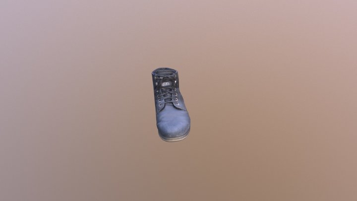 Low Boot 3D Model