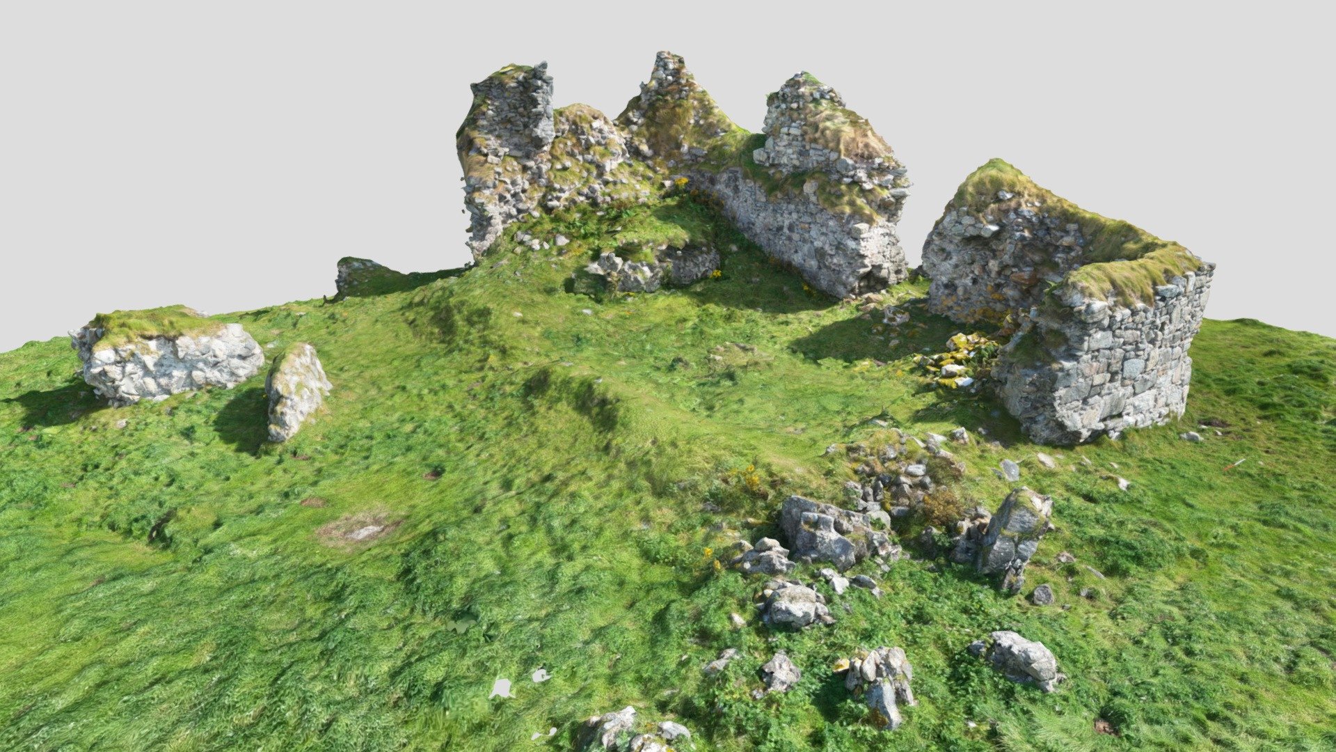 Borve Castle - 3D model by Smilemaker [3f564a8] - Sketchfab