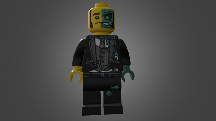 Lego, Mr hyde and dr jekyll 3D Model