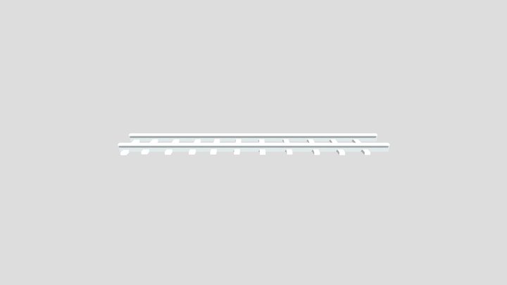 Train track 3D Model