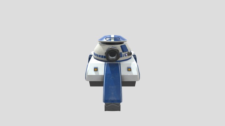 Hero Tank 3D Model