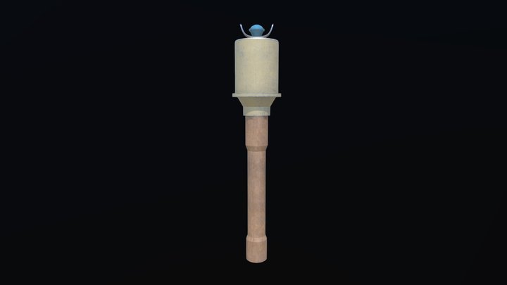 Stielhandgranate 43 3D Model