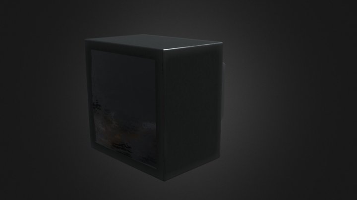 CRT Television 3D Model