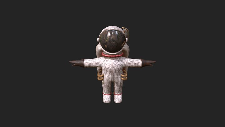 Astronauta de lana_Substance 3D Model