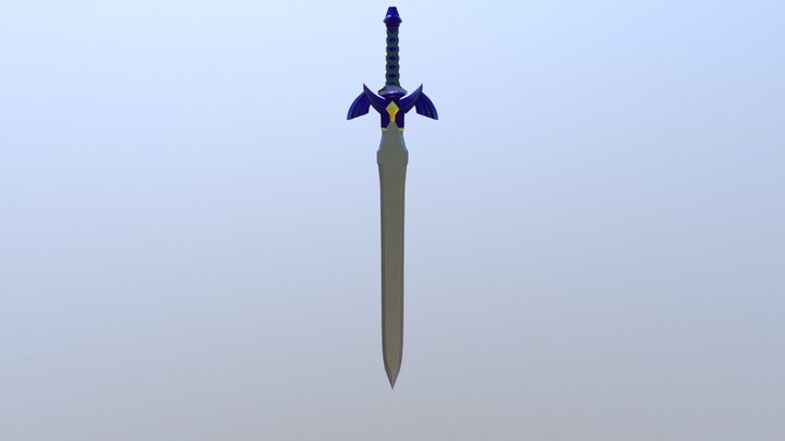 Master Sword ( The Legend of Zelda Saga) 3D Model