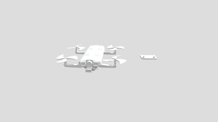 Paint Drone 3D Model