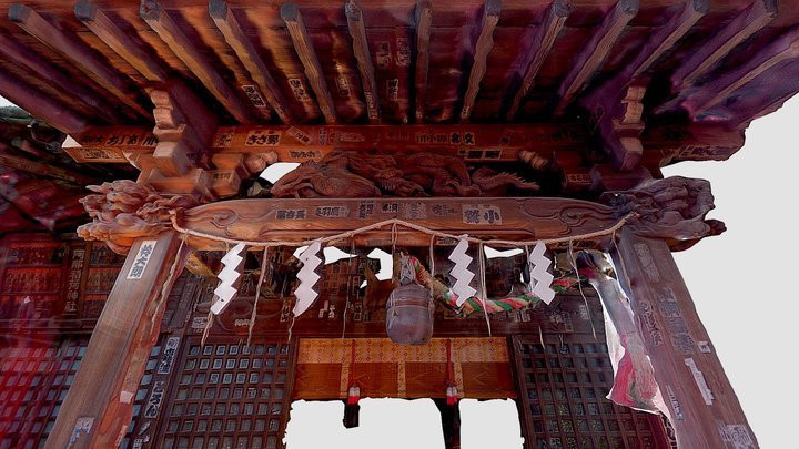 阿那稲荷神社/Ana Inari Shrine 3D Model