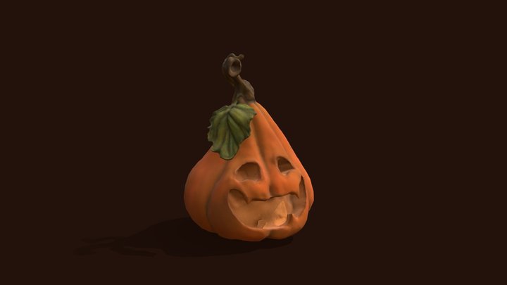 Halloween Pumpkin 3D Model