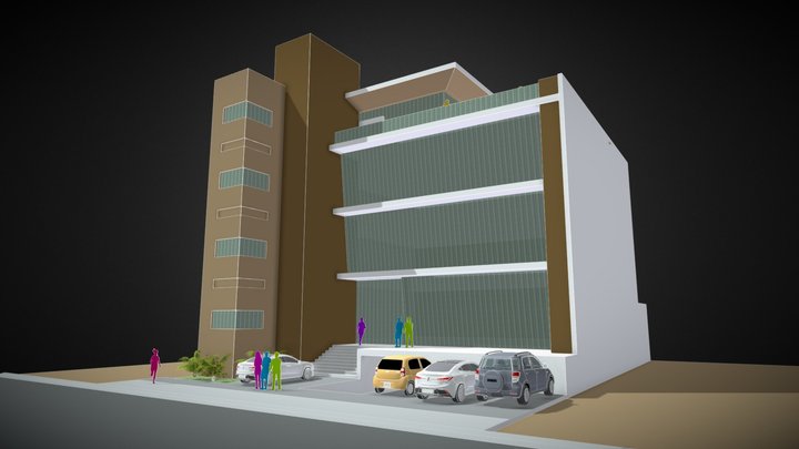 Building K 3D Model