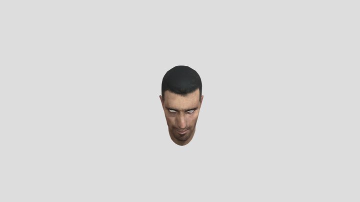 RIGGED MALE_07 HEAD for prisma3d 3D Model