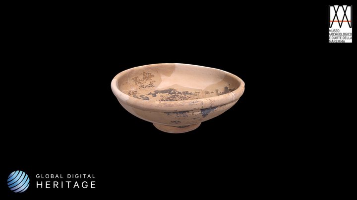 Black-glazed cup – Modello 3D gratuito STL