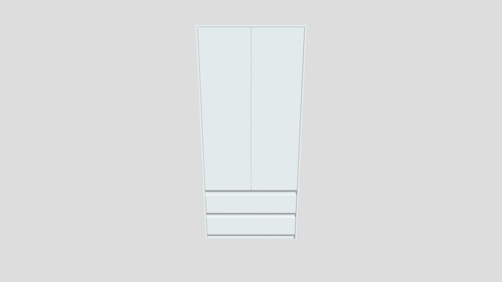 Шкаф_2 3D Model