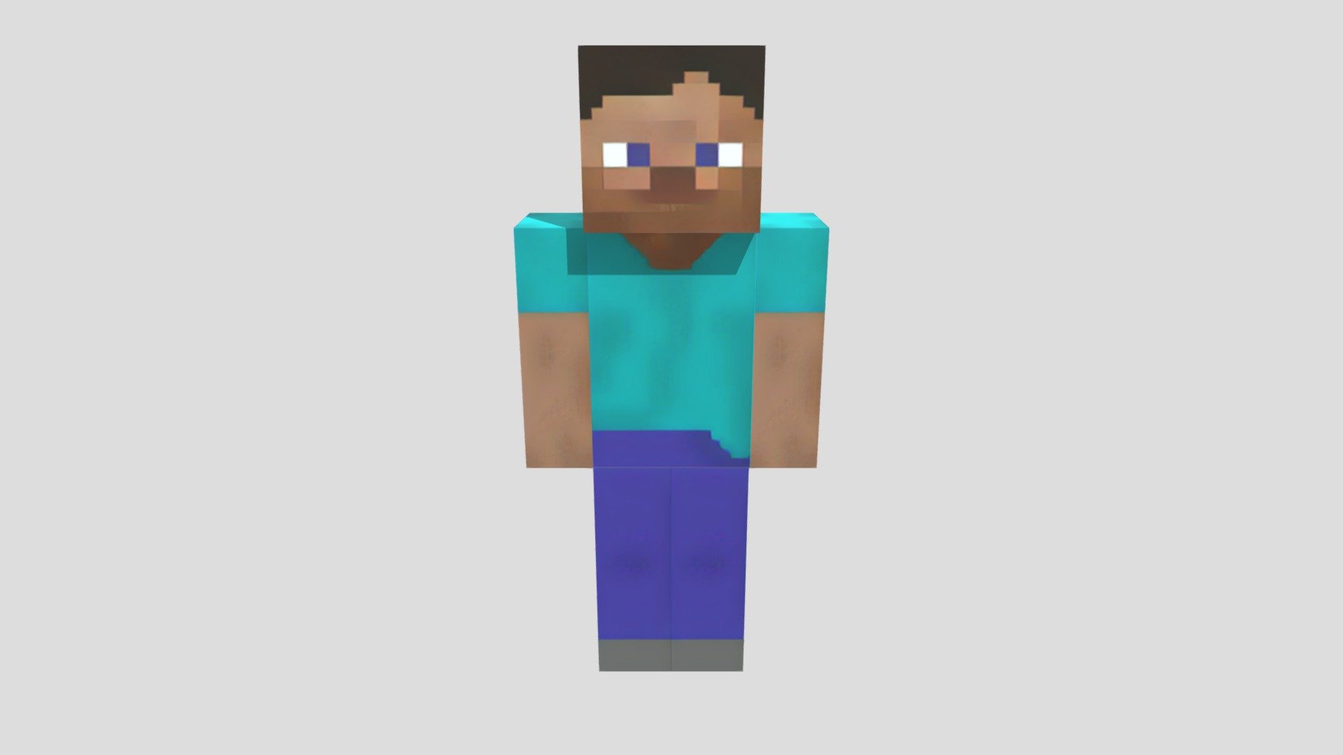 Minecraft Steve - 3D model by Cody Haustorfer (@cjhau1) [3f5cd3f ...