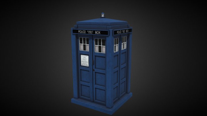 Tardis 3D Model