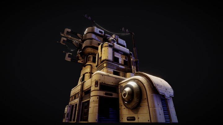 Terraform Regulation Facility – Modello 3D gratuito STL