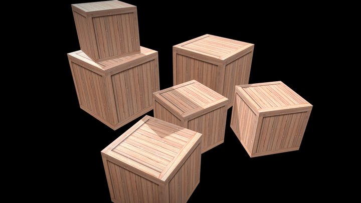 Boxes 3D Model