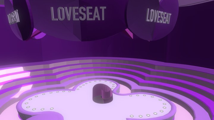 Loveseat Theatre 3D Model