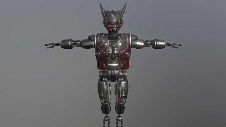 FOX 43 Alt 3D Model