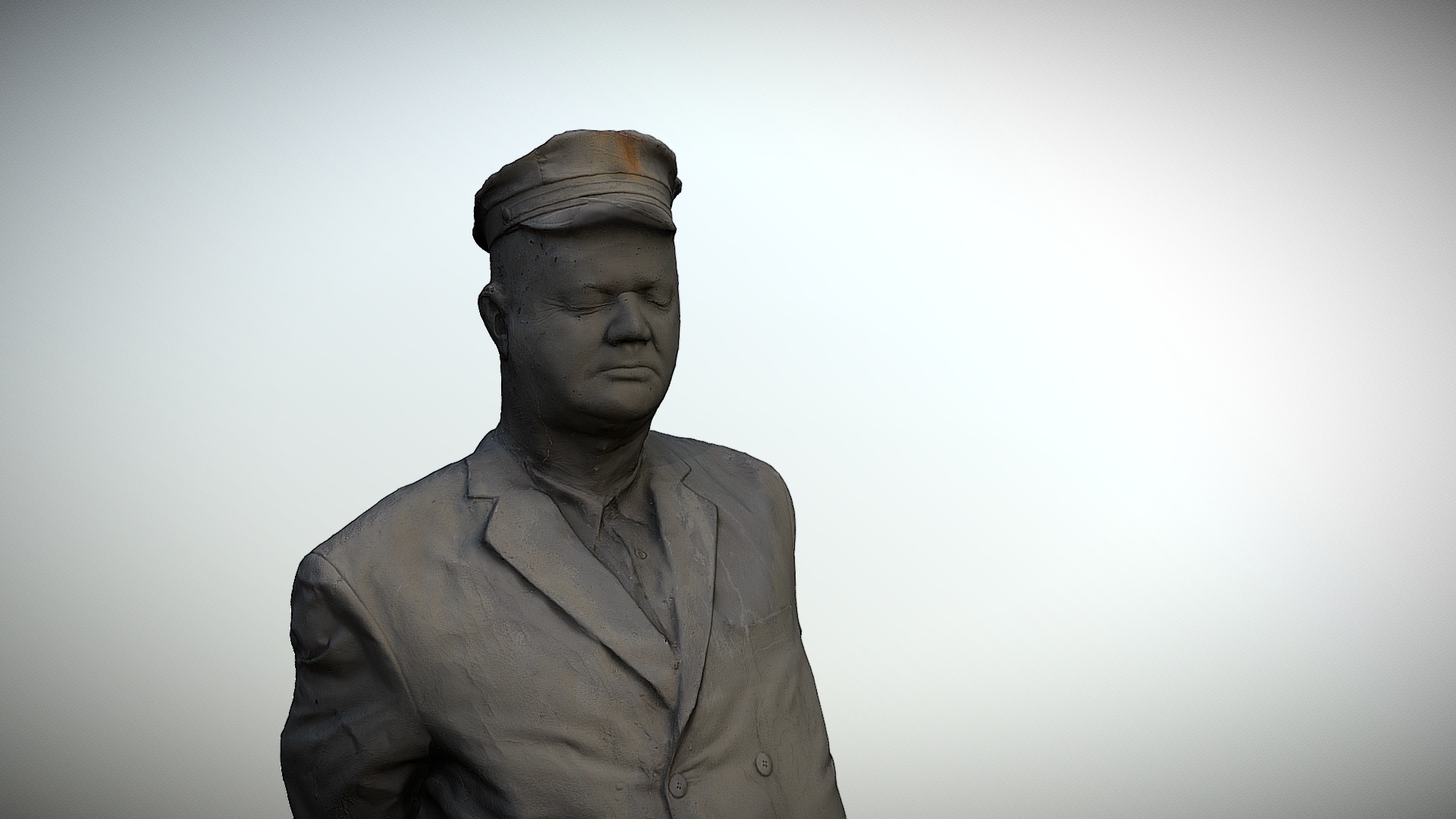 3d scan skulptura 1/2