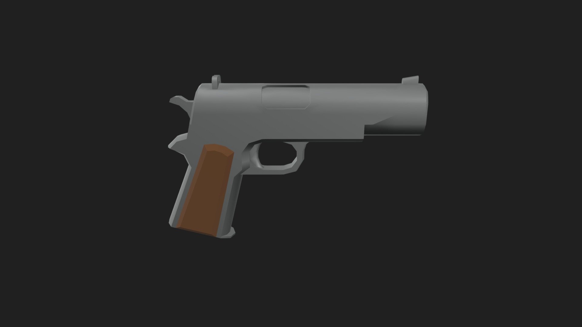 1911-esque pistol