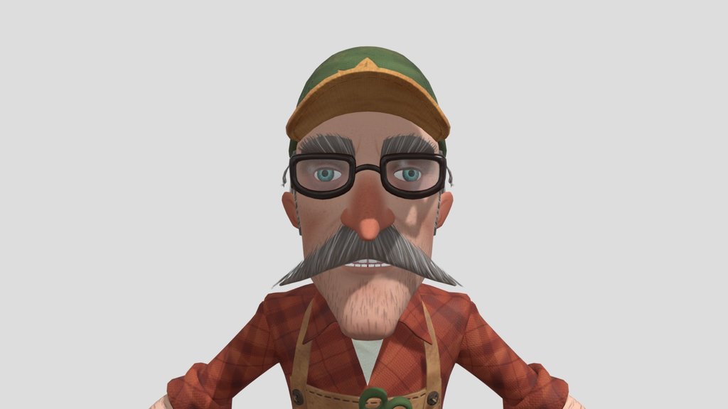 Hello Neighbor 2 Beta Characters A 3d Model Collection By Quentin Thequentinhn2 Sketchfab