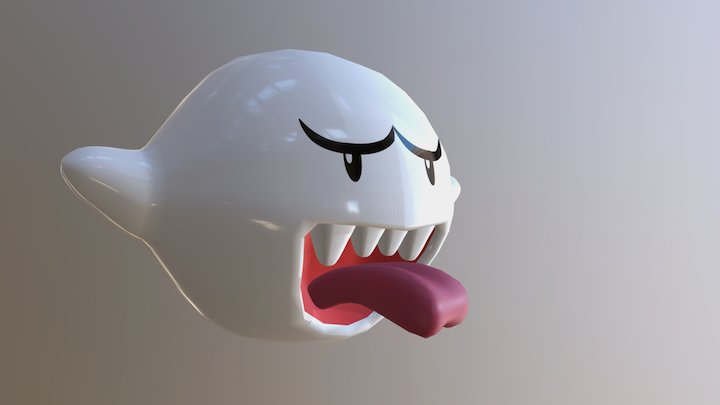 Boo Ghost 3D Model