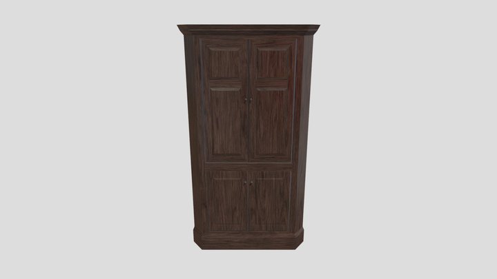 Corner Cabinet 3D Model