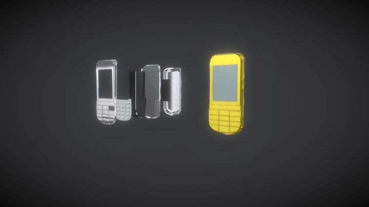 Nokia 203 3D Model
