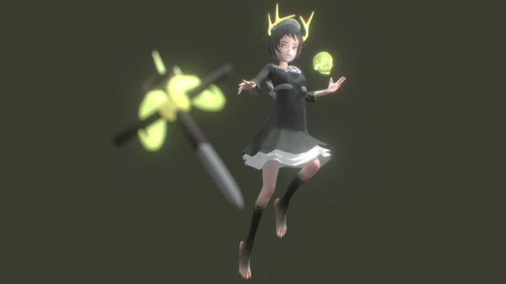 Bewitched Queen 3D Model