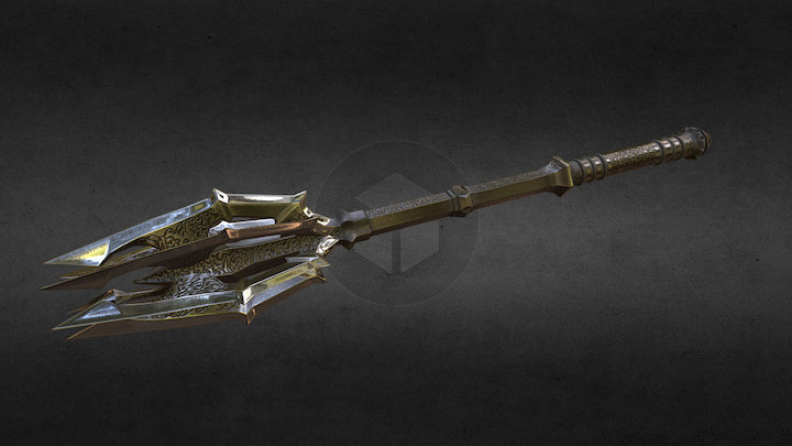 Sauron's Mace 3D Model