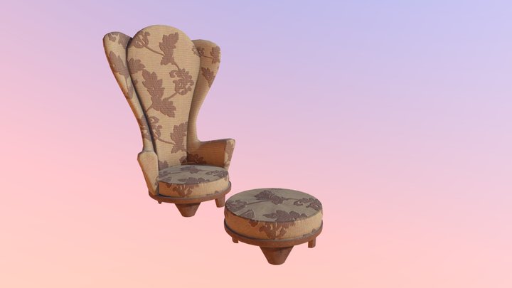 Ellie's Chair (Up) 3D Model