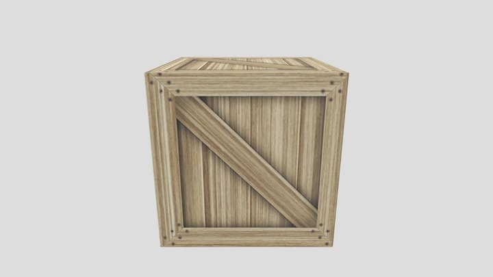 caixa maderinha 3D Model