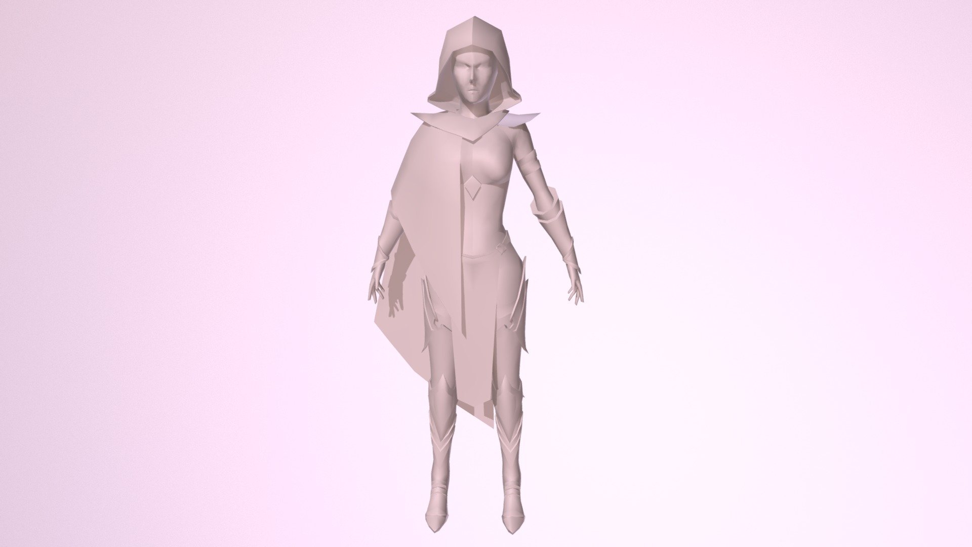 Character - Assassin - 3D model by Ha Tran (@trvanha97) [3f6709f ...