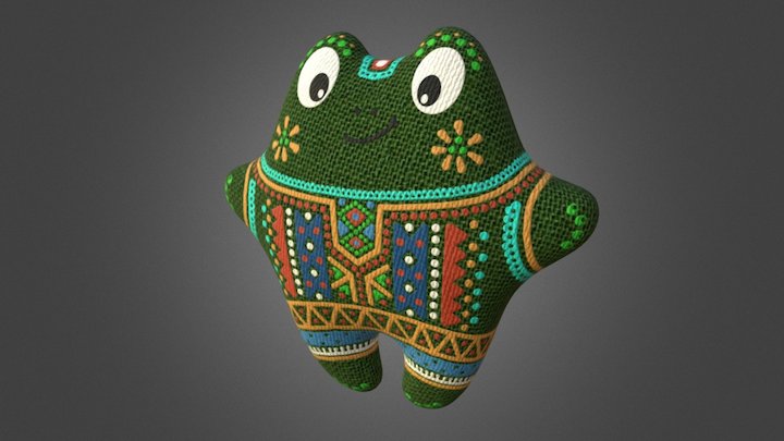 Frog 3D Model