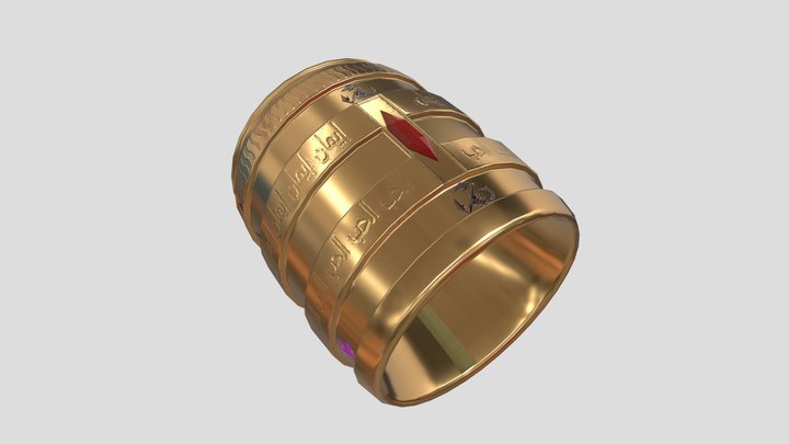 Arab sheikh's bracelet 3D Model