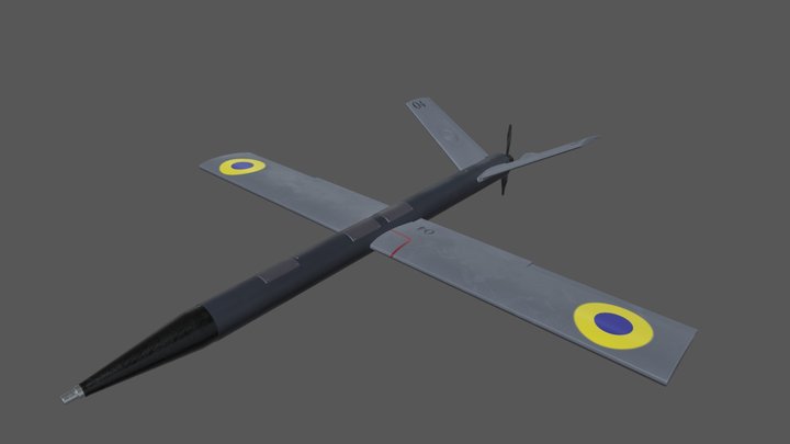 UJ-32 Lastvika UAV 3D Model