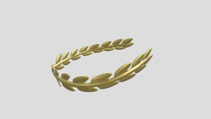 Laurel Wreath 3D Model