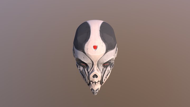 Skull Helm 3D Model