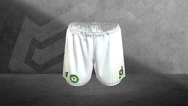 FC Falster - Player Shorts 2 3D Model